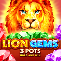 Lion Gems 3 Pots: Hold and Win
