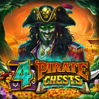 4 Pirate Chests